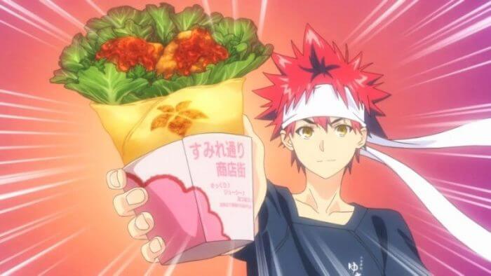Wrap de Karaage - Food Wars - Itadakimasu