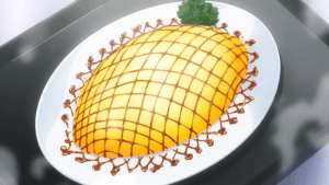 Omurice de riz au curry - Food Wars (Shokugeki no Sôma)