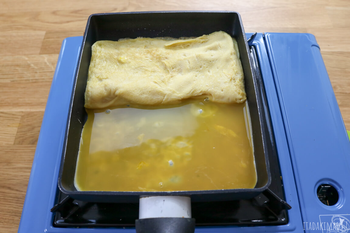 Tamagoyaki cuisson