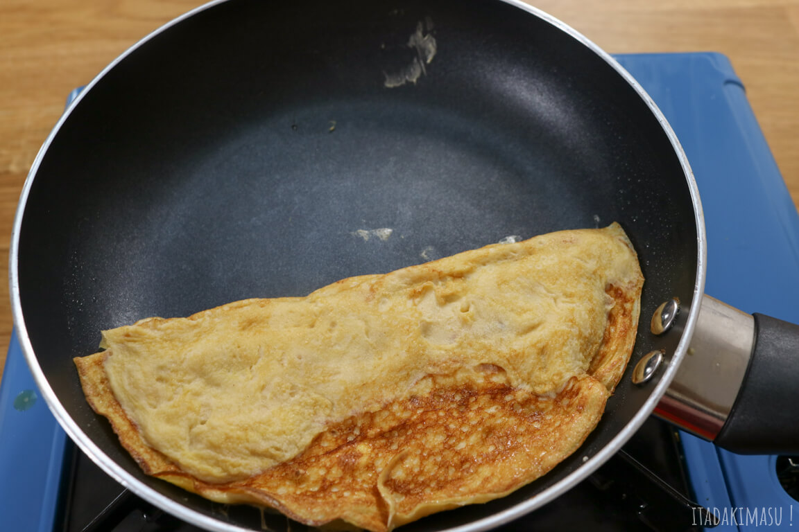 Tamagoyaki cuisson