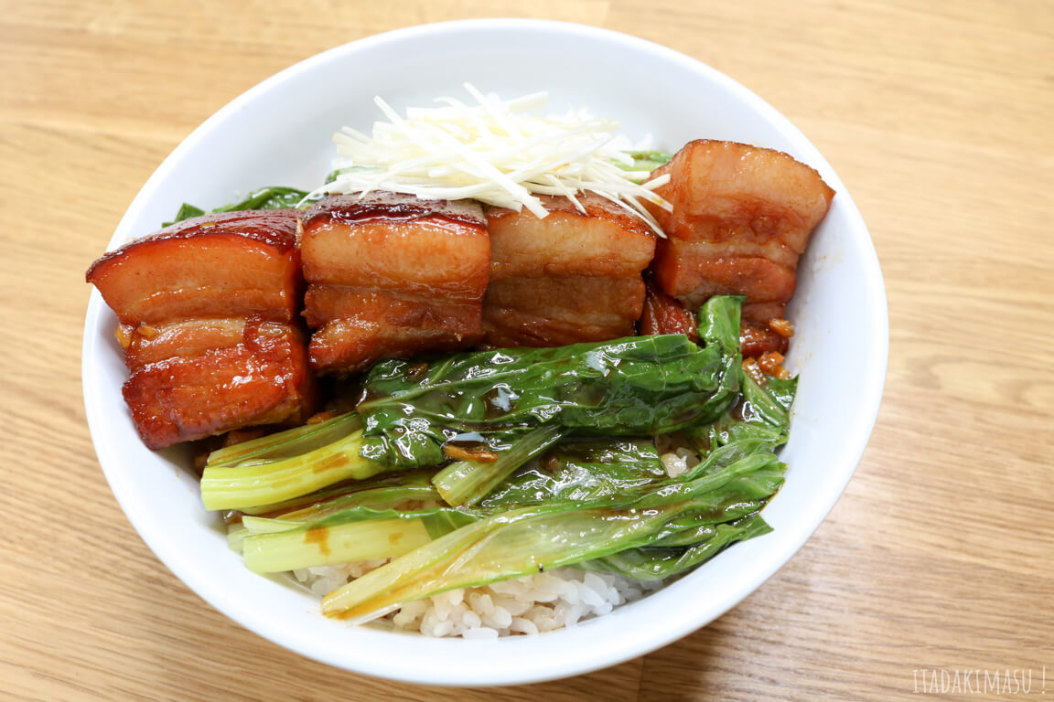 Kakunidon - Donburi de porc braisé